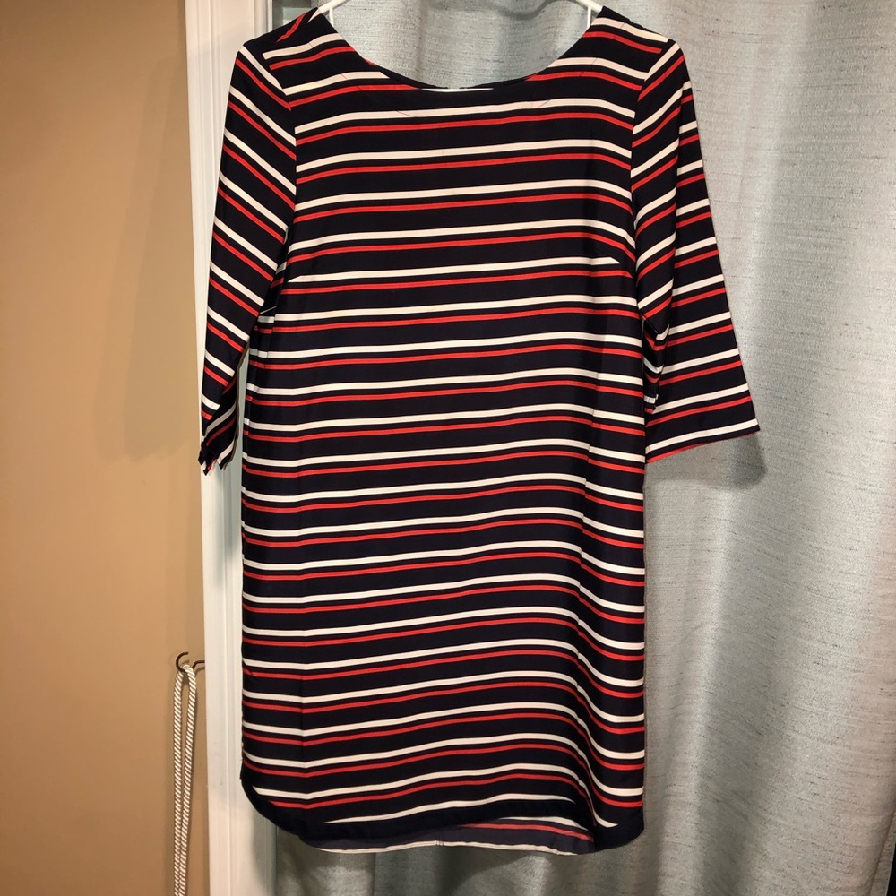 Gap Stripped Polyester Dress